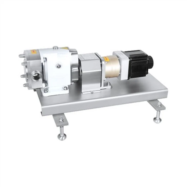 Double Mechanical Seal Lobe Pump